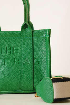 The Tote Bag Mini Çanta Yeşil - Thumbnail