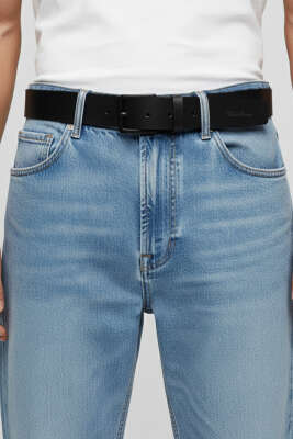 Tokalı Erkek Kemer Siyah - ERKEK KEMER