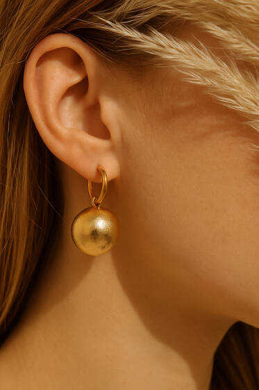 Top Model Küpe Gold - Küpe