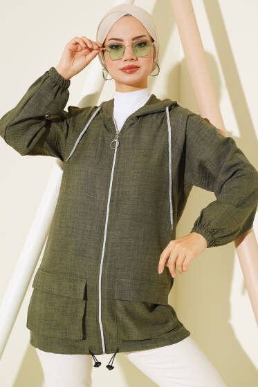 Torba Cepli Keten Kap Haki - Trençkot