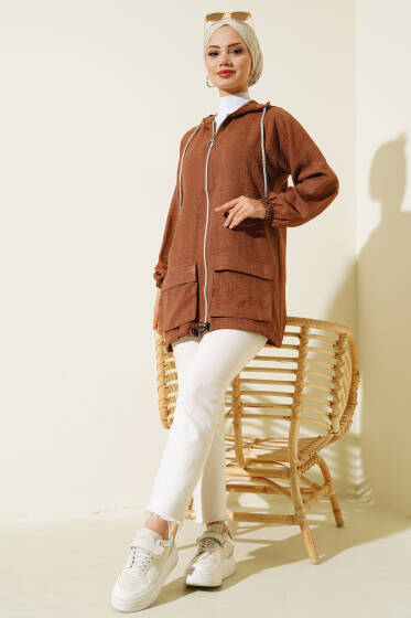 Torba Cepli Keten Kap Taba - Trençkot