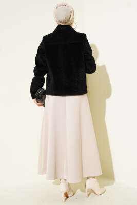 Torba Cepli Kısa Goldfox Ceket Siyah - Ceket