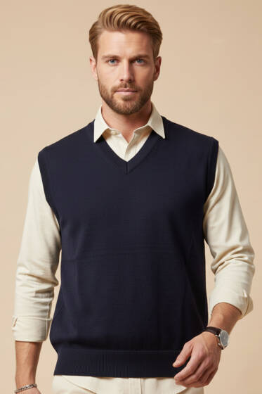 Triko Erkek Süveter Lacivert - Günün Seçilenleri