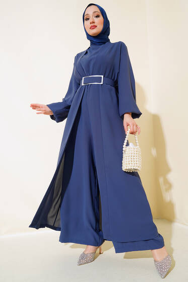 Tulumlu Kap Takım Lacivert - İKİLİ TAKIM