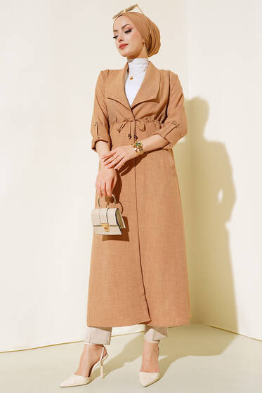 Tünelli Kap Camel - Trençkot