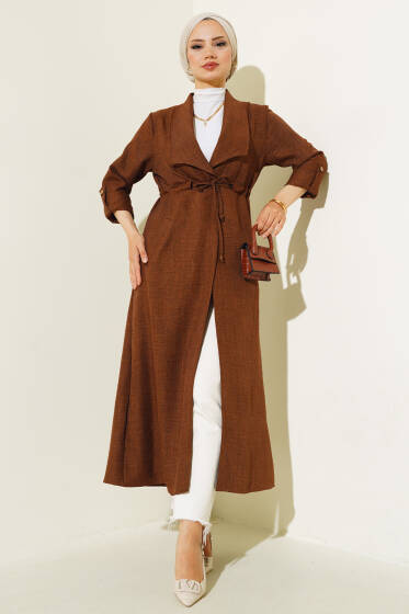 Tünelli Kap Tarçın - Trençkot