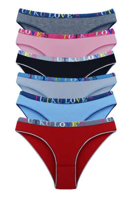 Tutku Bayan 12'li Caroline Bikini Kombin - Slip Külot