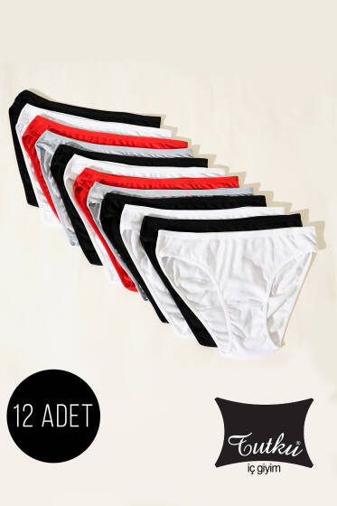 Tutku Bayan 12'li Grace Bikini Kombin - Slip Külot