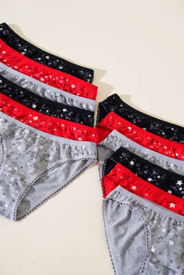 Tutku Bayan 12'li Helena Bikini Kombin - Slip Külot