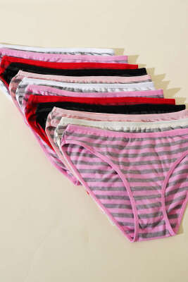 Tutku Bayan 12′li Irmak Bikini Kombin - Slip Külot
