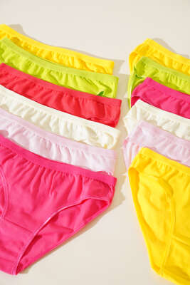 Tutku Bayan 12'li Nehir Bikini Kombin - Slip Külot