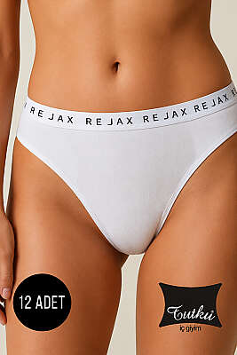 Tutku Bayan 12′li Relax Bikini Kombin - Slip Külot
