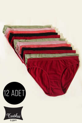 Tutku Bayan 12′li Royce Bikini Kombin - TUTKU