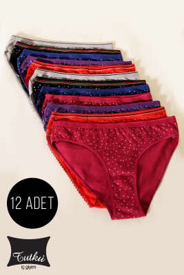 Tutku Bayan 12′li Ruby Bikini Kombin - TUTKU