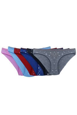 Tutku Bayan 12'li Sandra Bikini Kombin - Slip Külot