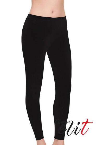 Tutku Elit Bayan Modal Elastan Uzun Tayt Siyah - Tutku Elit