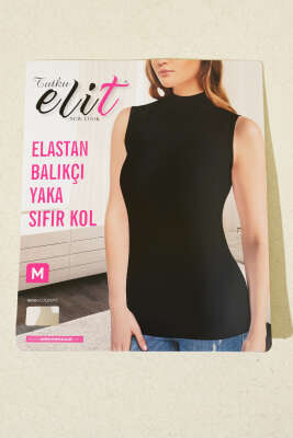 Tutku Elit Elastan Balıkçı Yaka Body Beyaz - Yılın Fırsatı