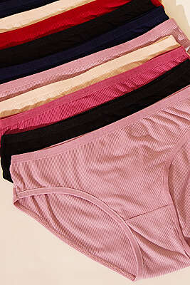 Tutku Elit Kadın 12'li Bambu Kaşkorse Bikini Kombin - Slip Külot