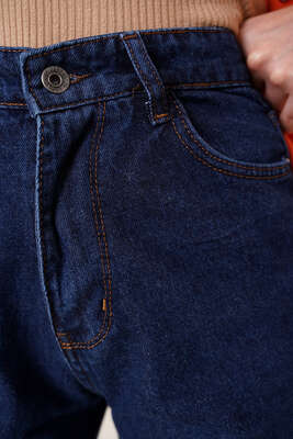 Üç Parça Jean Pantolon Kot - Kot Pantolon