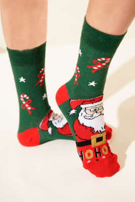 Unisex Yılbaşı Soket Çorap Asorti 3 - BE MARCO