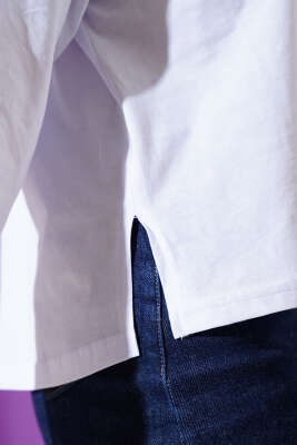 Uzun Kol Pamuklu Body Beyaz - Kadın Giyim Modelleri