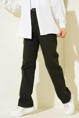 Uzun Salaş Kot Pantolon Haki - 300-500 TL Ürünler