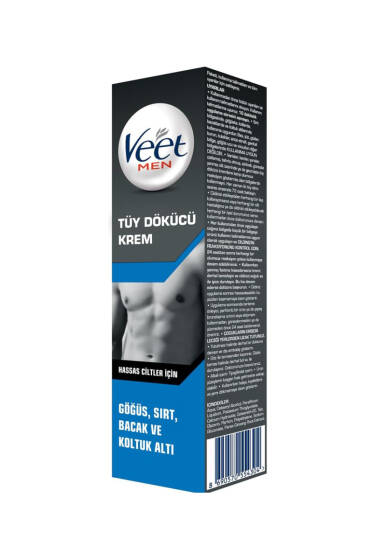 Veet Men Tüy Dökücü Krem 200 ml Hassas Ciltler - Yılın Fırsatı