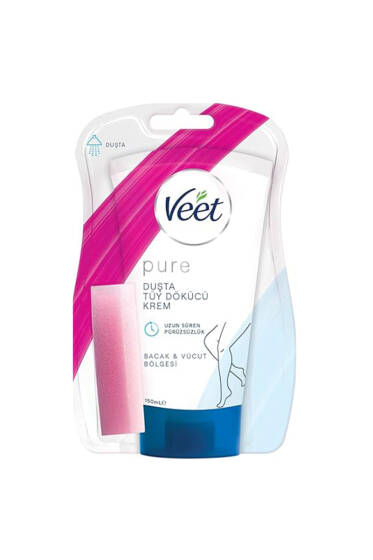Veet Pure Duşta Tüy Dökücü Krem 150 ml - Tüy Dökücü