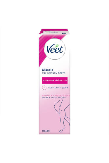 Veet Tüy Dökücü Krem Classic 100 ml - Tüy Dökücü