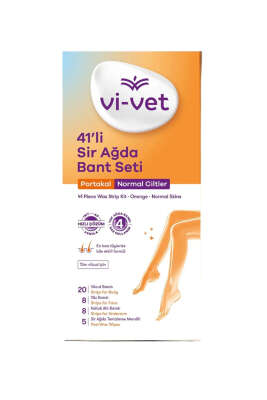 Vi-Vet 41'Lİ Sir Ağda Bant Seti Portakal - Vİ-VET