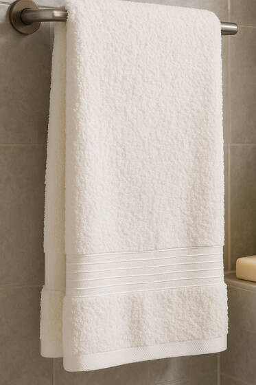 Vina Banyo Havlusu Ekru - Banyo Havlusu