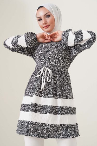 Viola Serisi Siyah Tunik - Tunik