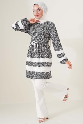 Viola Serisi Siyah Tunik - Tunik