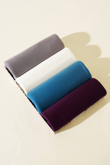 Viskon 4'lü Şal Seti Asorti 4 - Desenli Şal