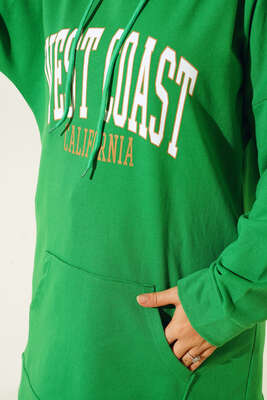 West Coast Baskılı Tunik Yeşil - Tunik