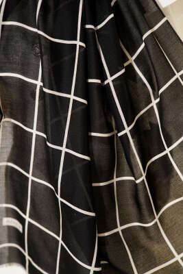 Winter Desenli Bambu Şal Asorti 10 - Başörtüsü