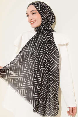 Winter Desenli Bambu Şal Asorti 2 - Başörtüsü