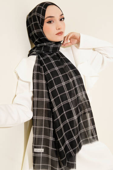 Winter Desenli Bambu Şal Asorti 3 - Başörtüsü