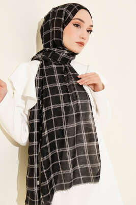 Winter Desenli Bambu Şal Asorti 3 - Başörtüsü