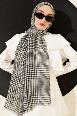 Winter Desenli Bambu Şal Asorti 5 - Başörtüsü