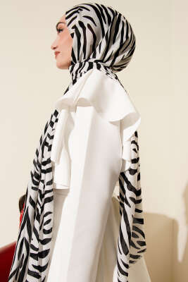 Winter Desenli Bambu Şal Asorti 6 - Başörtüsü