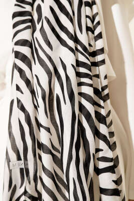 Winter Desenli Bambu Şal Asorti 6 - Başörtüsü