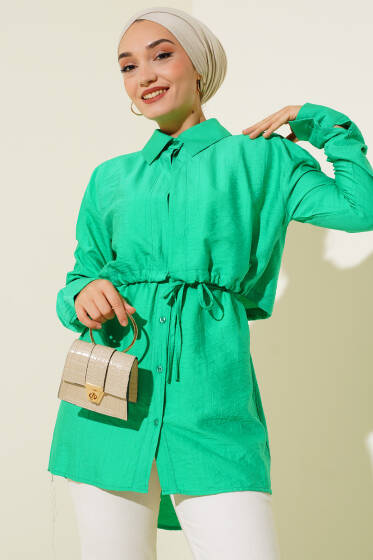 Yaka Pelerinli Gömlek Benetton - Gömlek