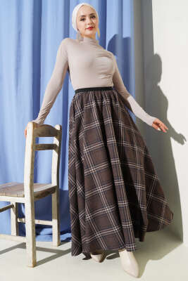 Yan Büzgülü Dik Yaka Sandy Bluz Bej - Yılın Fırsatı