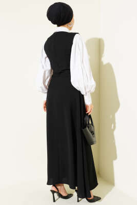 Yan Toka Detaylı Jile Siyah - 700-100 TL Ürünler
