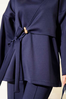 Yandan Bağlamalı Scuba İkili Takım Lacivert - İkili Takım