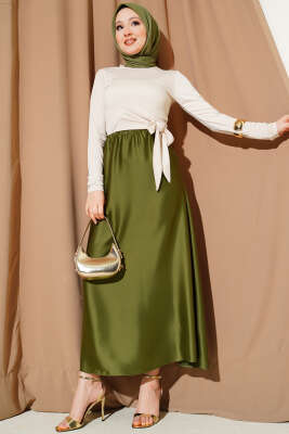 Yanı Bağlamalı Sandy Bluz Bej - Yılın Fırsatı