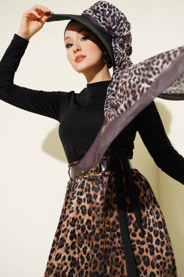 Yanı Bağlamalı Sandy Bluz Siyah - Bluz