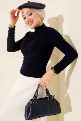 Yanları Büzgü Detaylı Sandy Bluz Parlement - Bluz