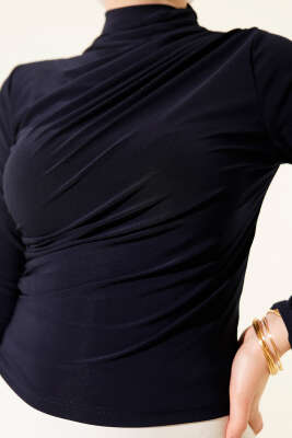 Yanları Büzgü Detaylı Sandy Bluz Parlement - Bluz